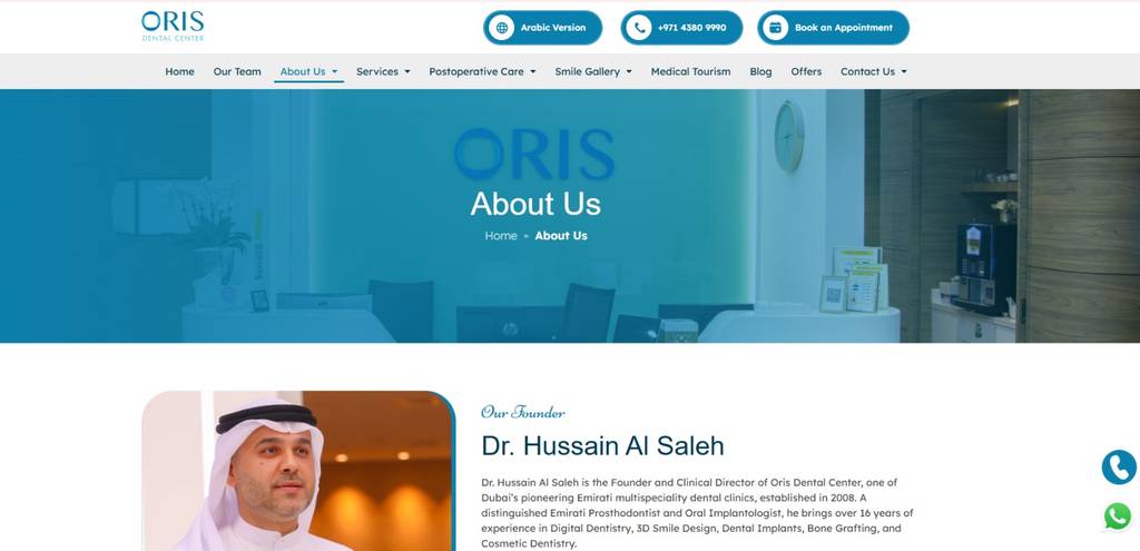 case study of a dental clinic in dubai